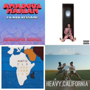 Amadou & Mariam, Jungle, Mr Scruff, The Funk Hunters and more are among our what's hot albums, tracks, mixes and podcast picks this month